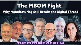 The Great BOM Debate: Engineering, Manufacturing, Service and AI