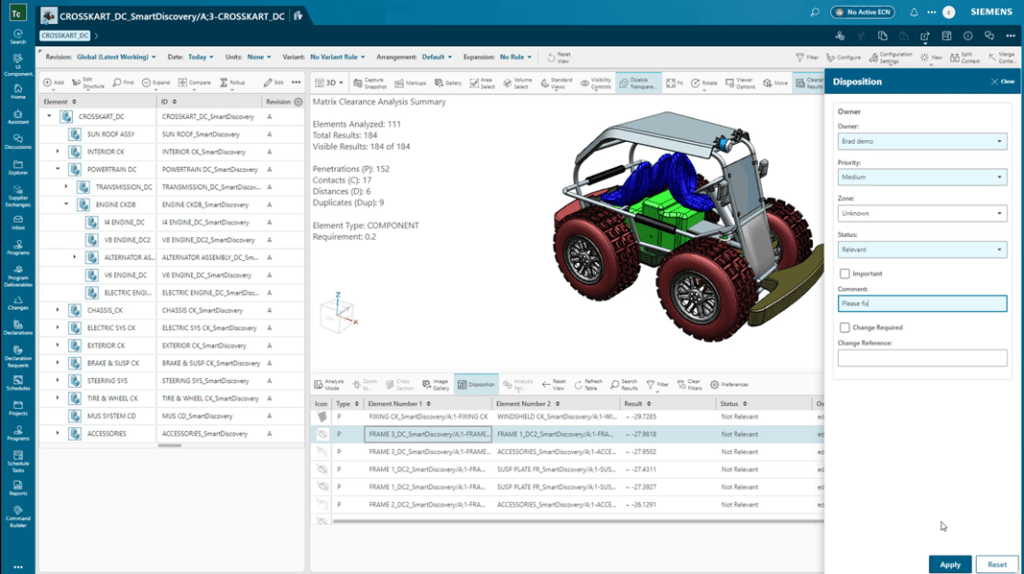 Siemens engineers collaborating on PLM platform development.