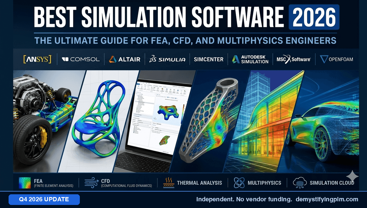 Best Simulation Software 2026 — CAE suites vs new constellation vendors