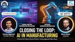 Closing the Loop: AI in Manufacturing Workflows — with Lambda Function and up2parts