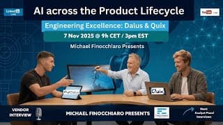 MBSE, Testing, and Agentic Data Integration — with Dalus and Quix